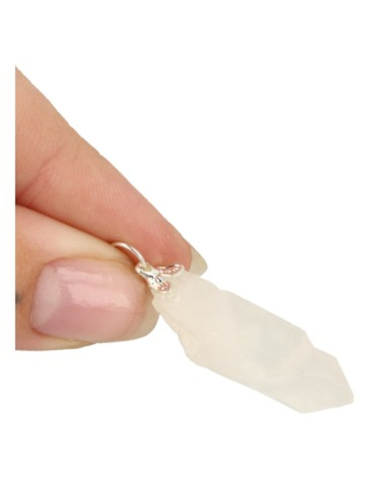 Bergkristall hänge, lemurisk kristall, 2 till 5 cm