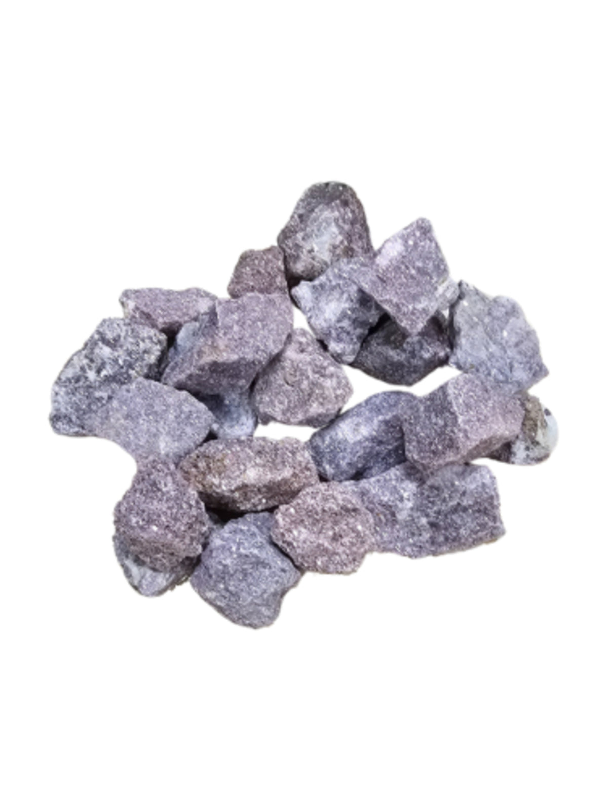 Lepidolit råa stenar från Madagaskar, 1 kg