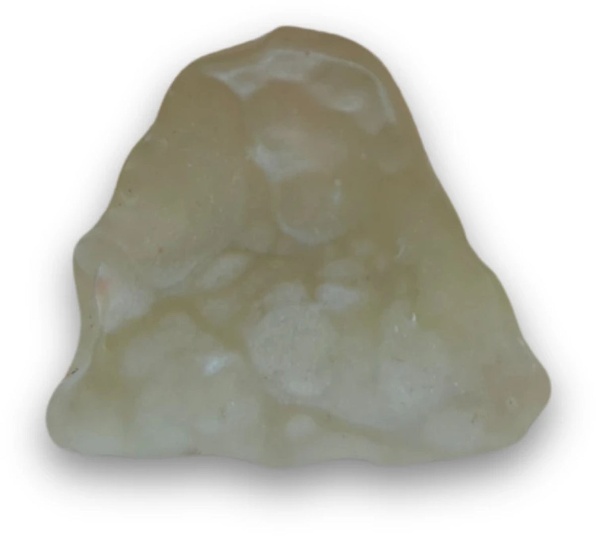Libyskt glas, naturligt glas, ca 2,4 cm, nr 17