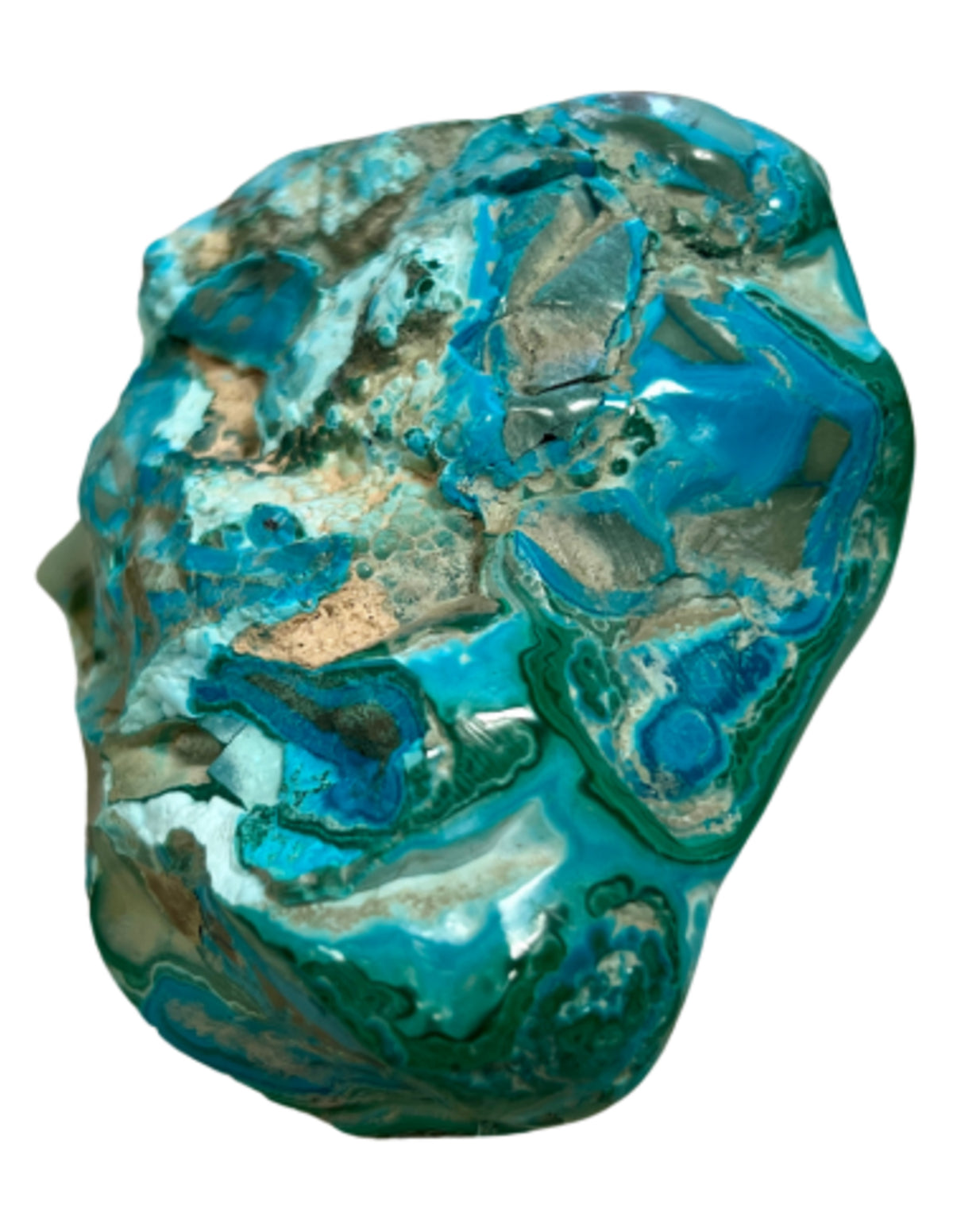 Malacolla halvpolerad, 9 cm, nr 03 (307 g)