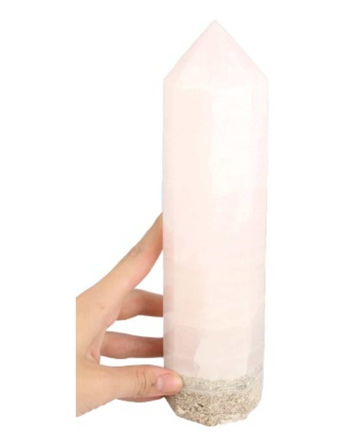 Mangankalcit spets, rosa, 25 cm, 1,76 kg, nr 4
