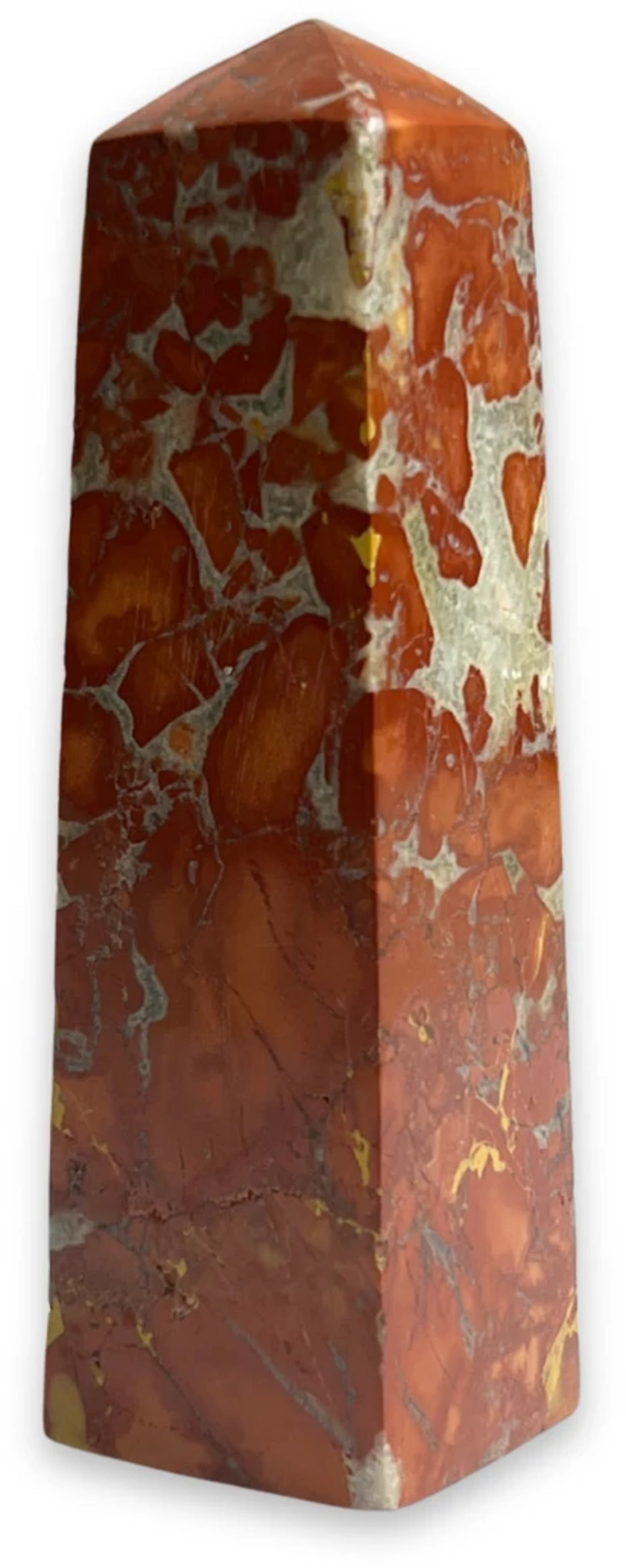 Maligano jaspis obelisk, ca 9 cm