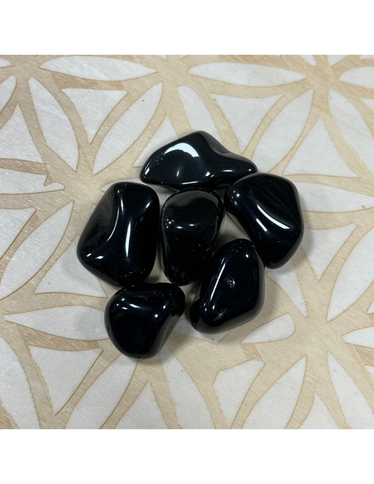 Obsidian trumlade stenar, regnbåge, 100 g