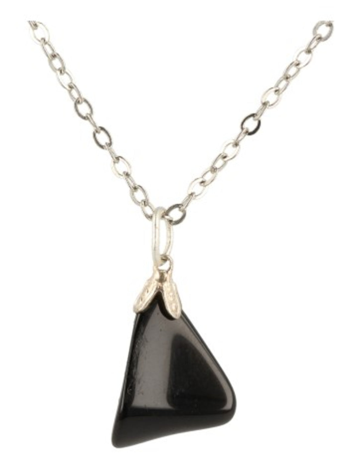 Obsidian hänge, svart