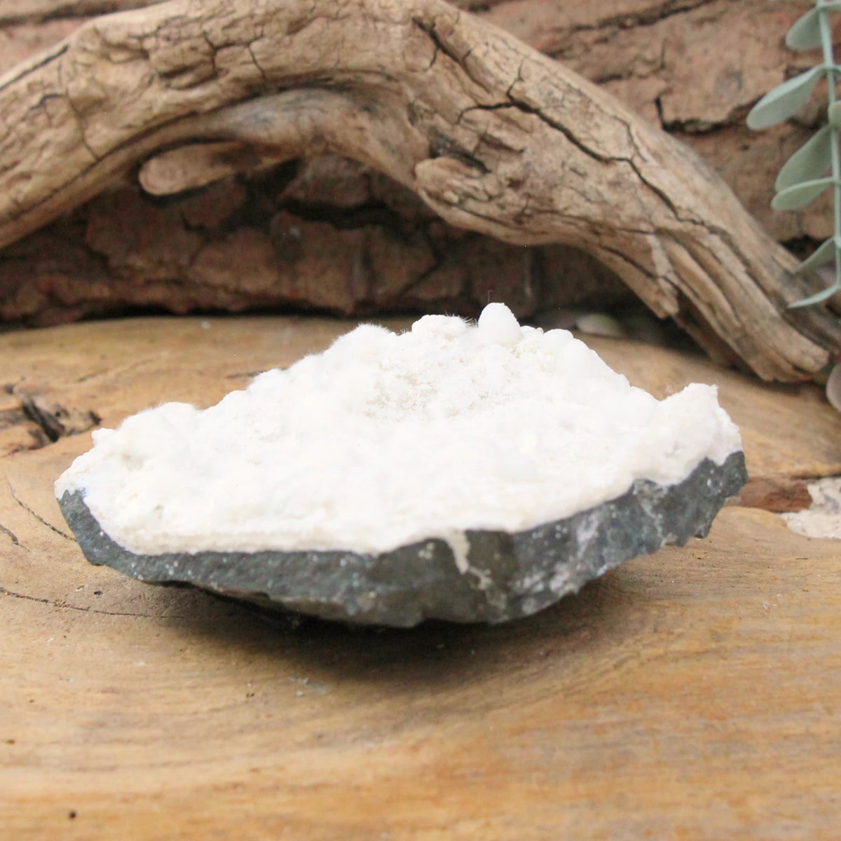 Okenit rå kristall från Indien, 11,6 cm, nr 03 (0,53 kg)