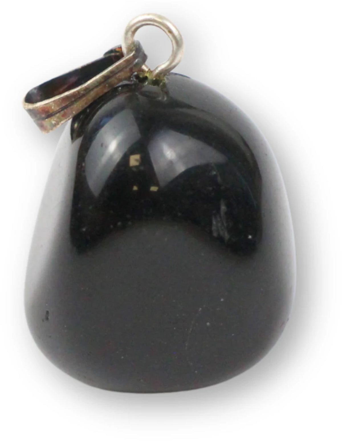 Onyx hänge, borrat, kubformat, 1,7 cm