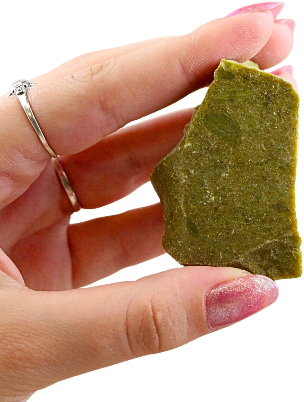 Grön opal råa stenar, 250 g