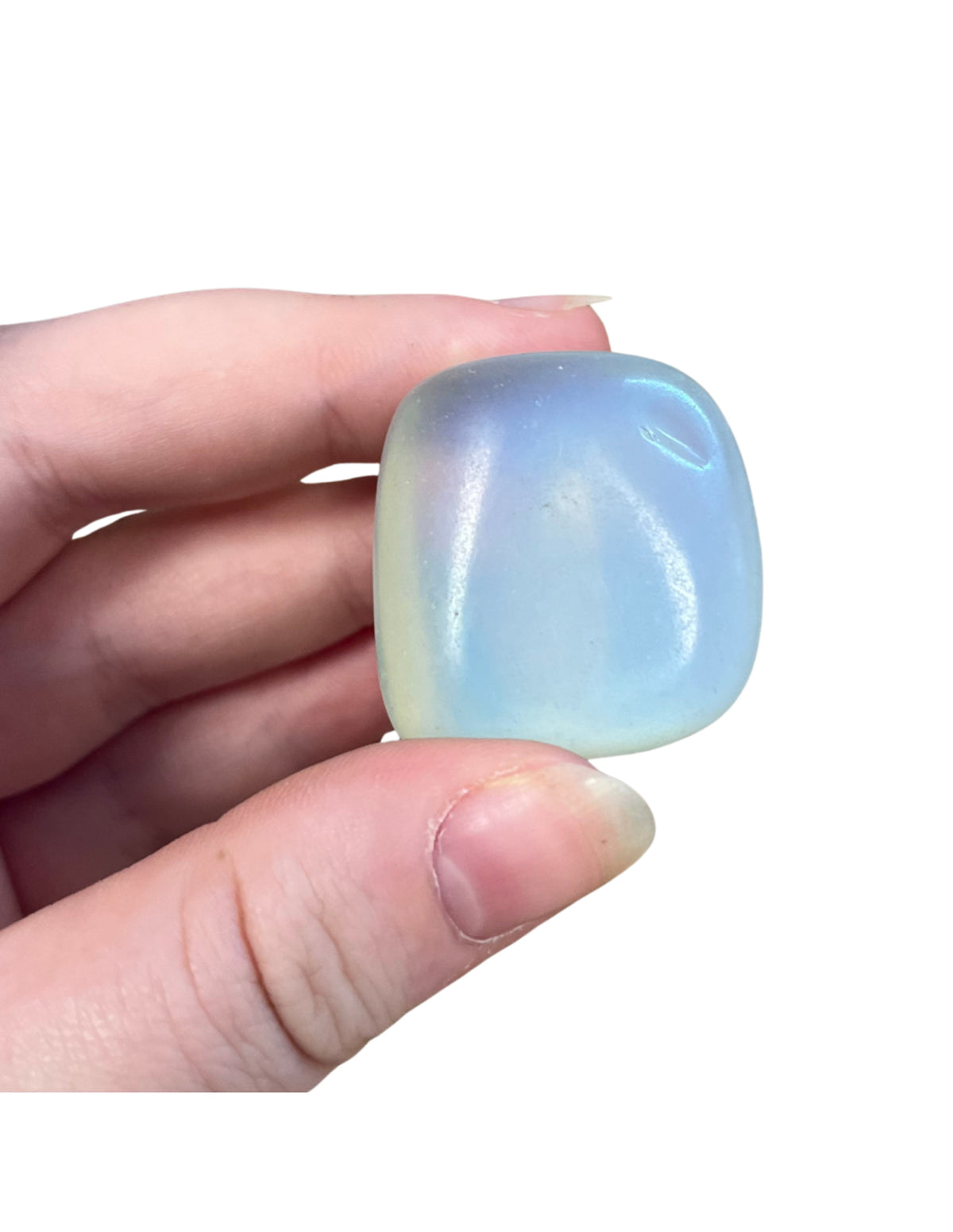 Opalit trumlade stenar (glas), 100 g, Kina