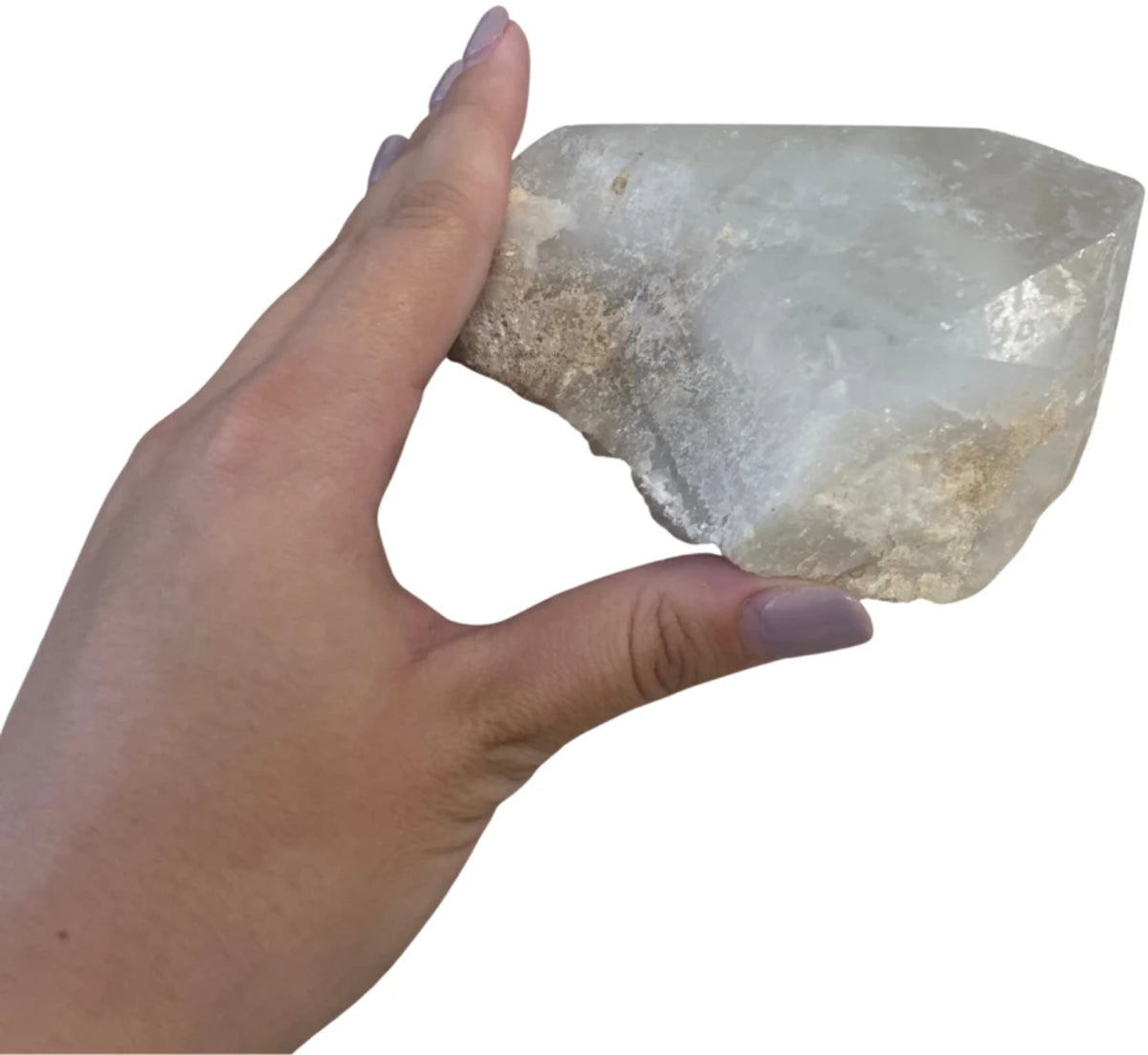 Ortoklas med kvarts, rå, 9,4 cm, nr 08