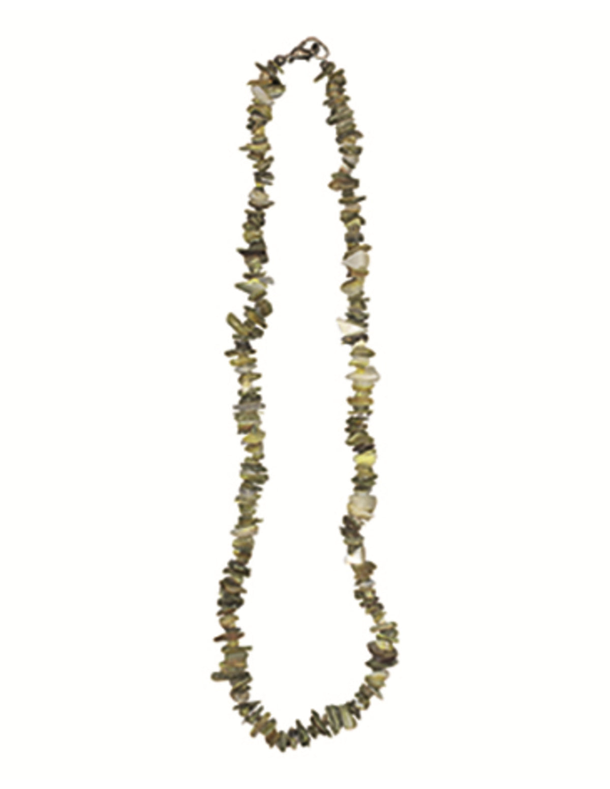 Pärlemor halsband med splitstenar, 5 till 10 mm