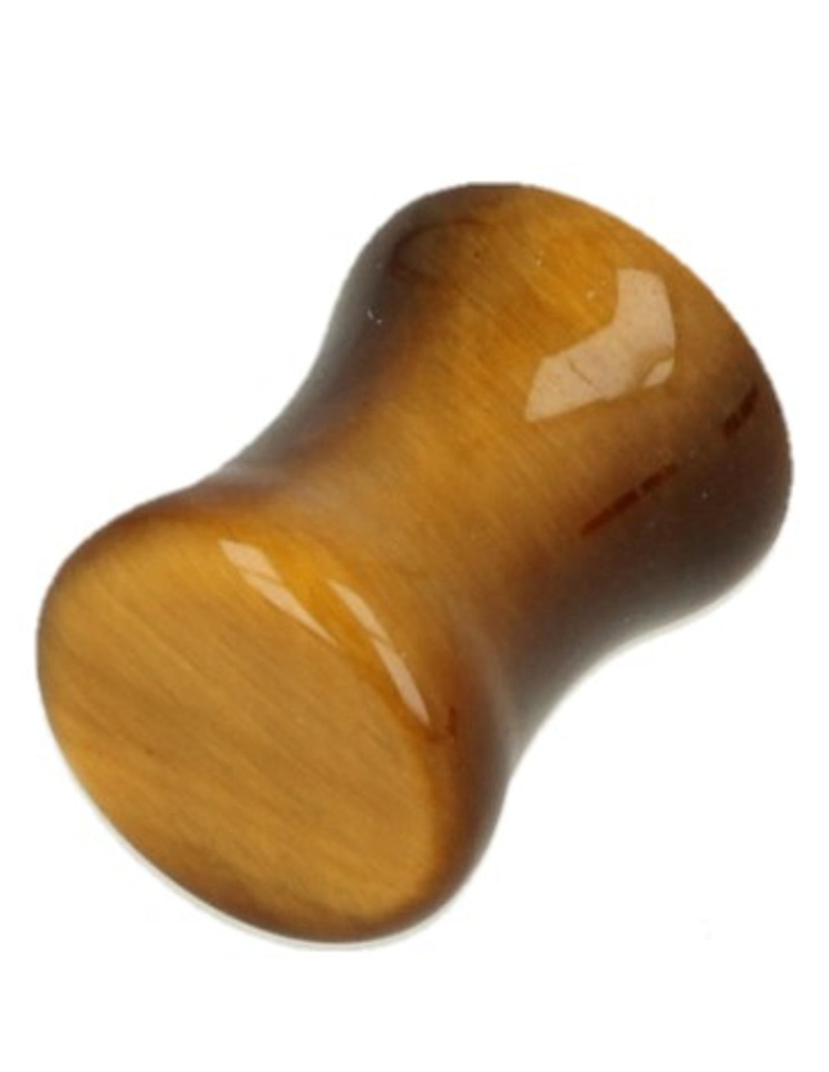 Tigeröga plugg för öronpiercing, 8 mm