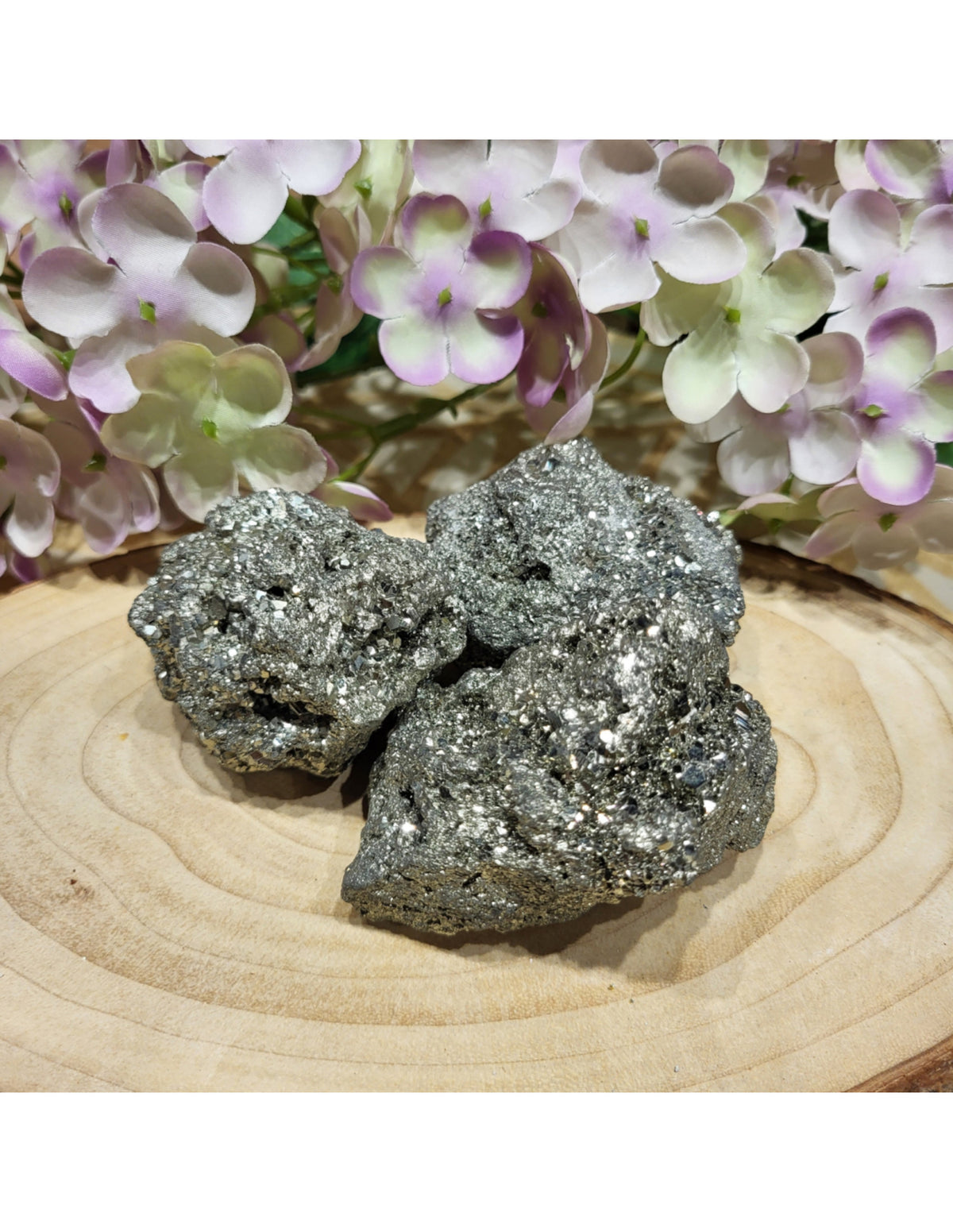 Pyrit råa bitar, B-kvalitet, 500 g