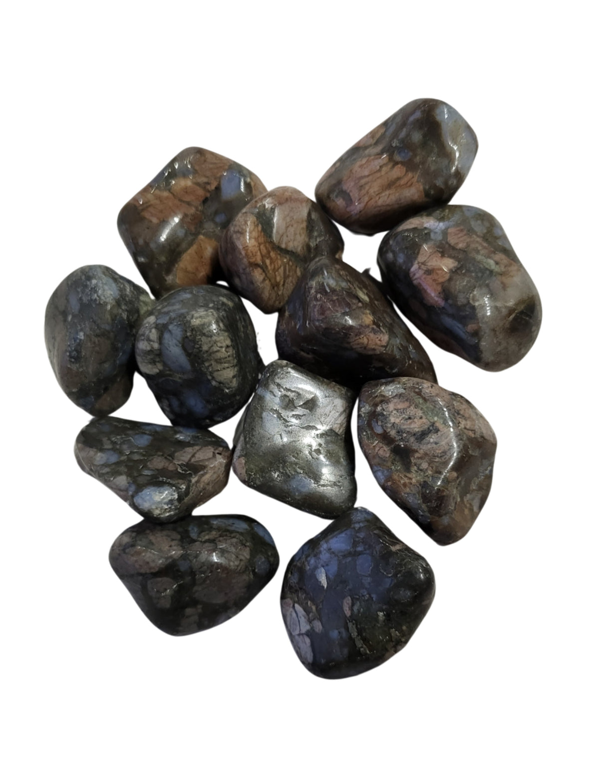 Que Sera trumlade stenar, flerfärgad mineralmix, 250 g