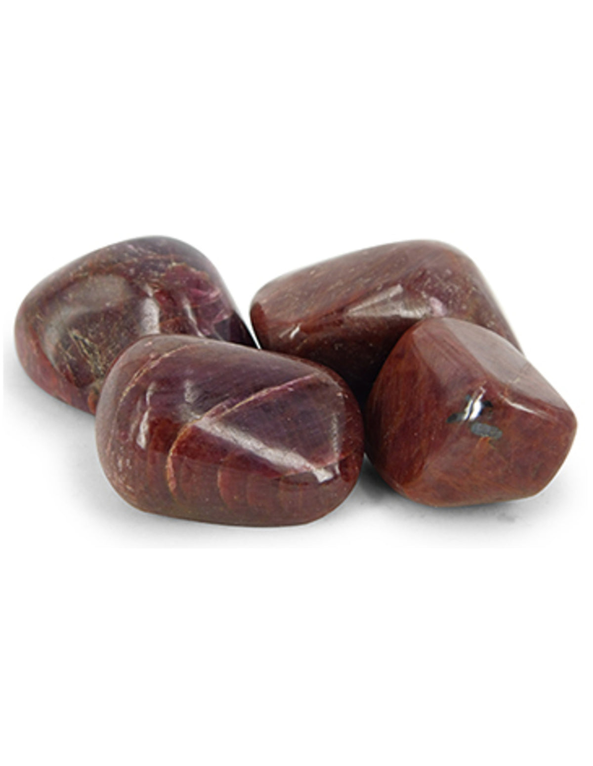 Rubin trumlade stenar, 100 g, Indien