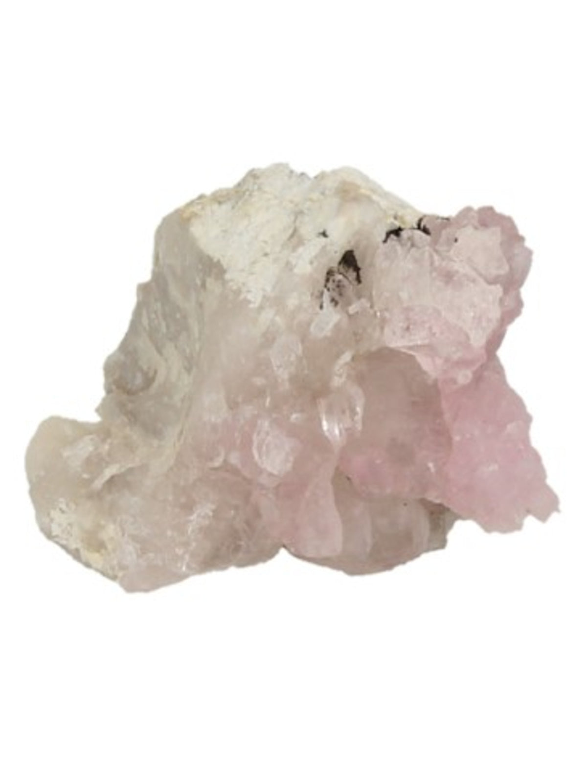 Rosenkvarts kristall från Livinalli, rosa, 55 g, nr 7