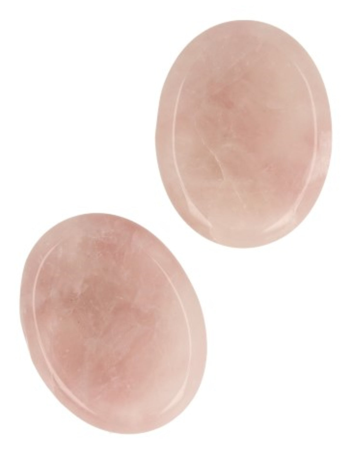 Rosenkvarts ficksten, 4 till 5 cm