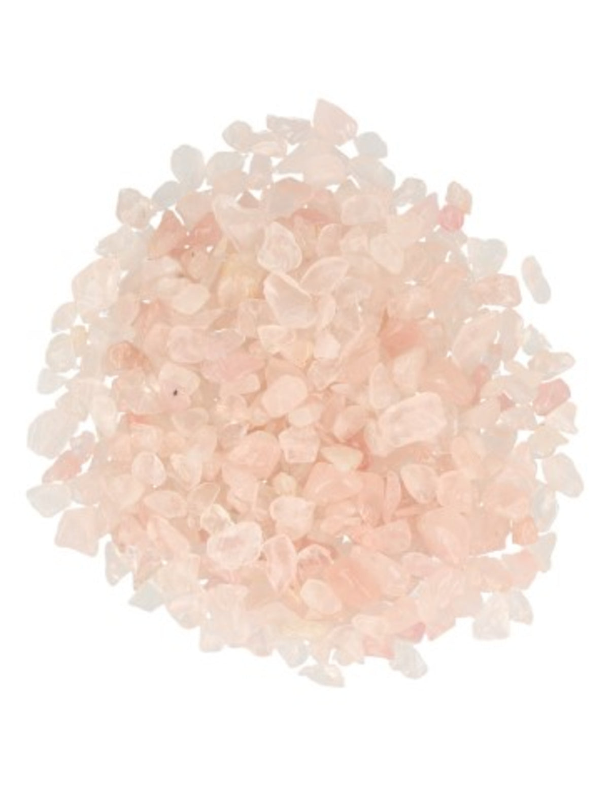 Rosenkvarts trumlade stenar, små, 5 till 10 mm, 250 g