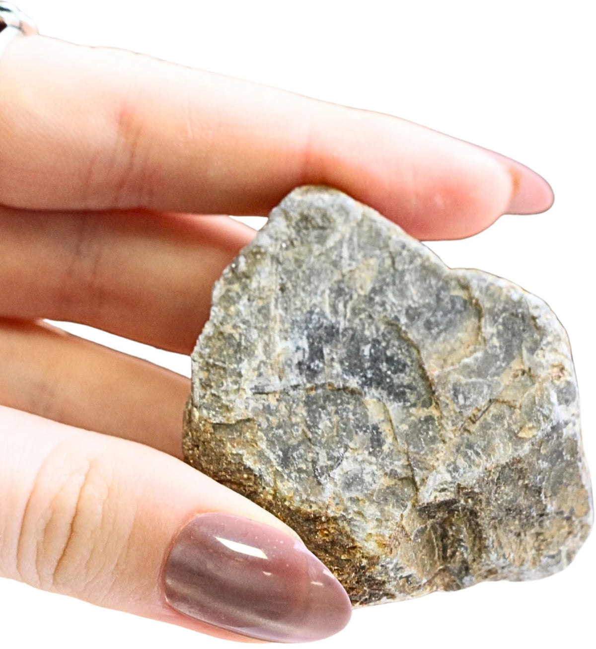 Safir råa bitar, blå, 250 g
