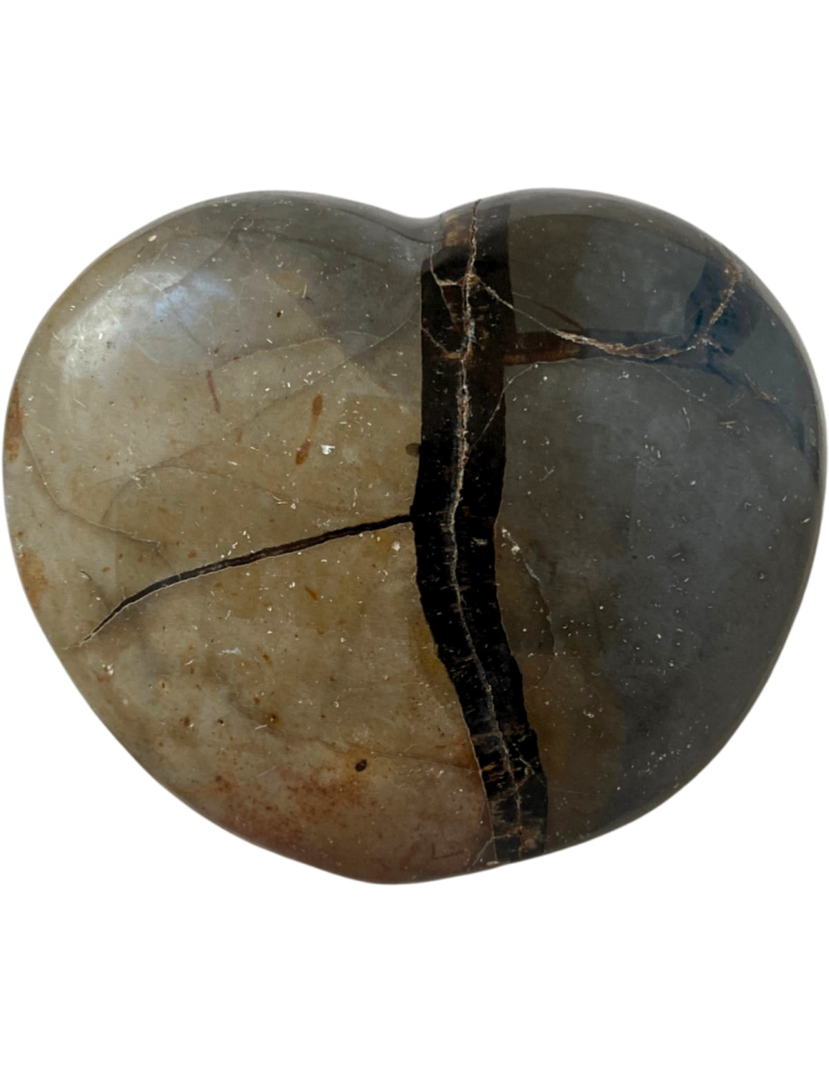 Septarie hjärta, Madagaskar, 10 cm, nr 4 (755 g)