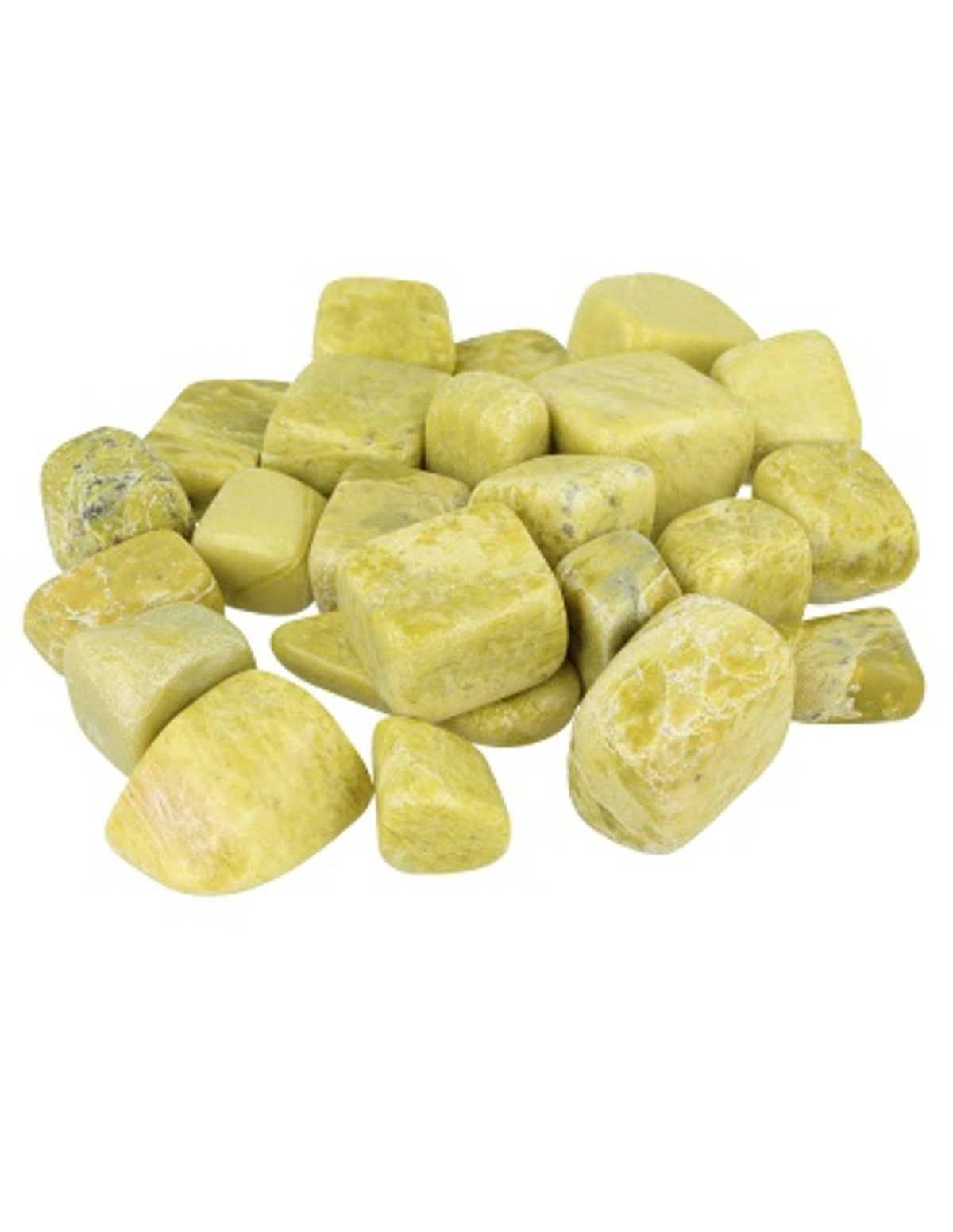 Serpentin trumlade stenar, gröna, från Afghanistan, 500 g