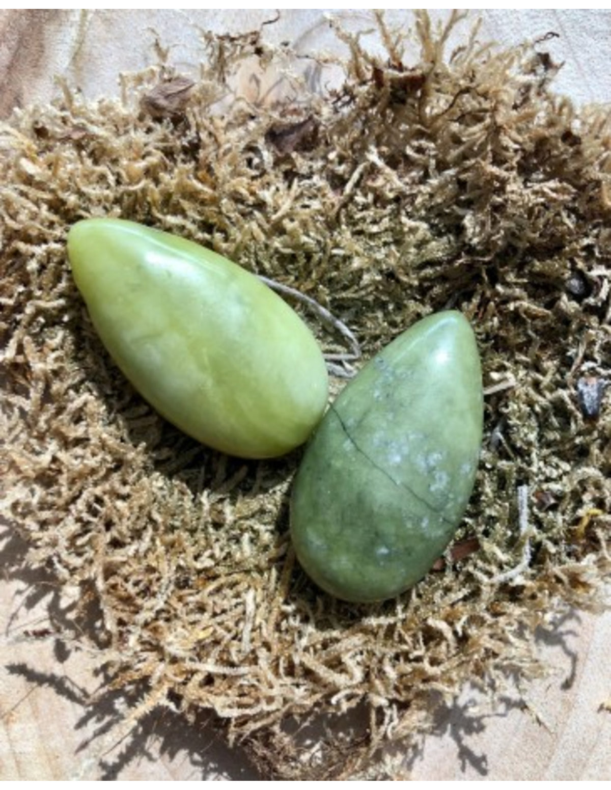 Serpentin hänge, droppe med hål, 4 cm