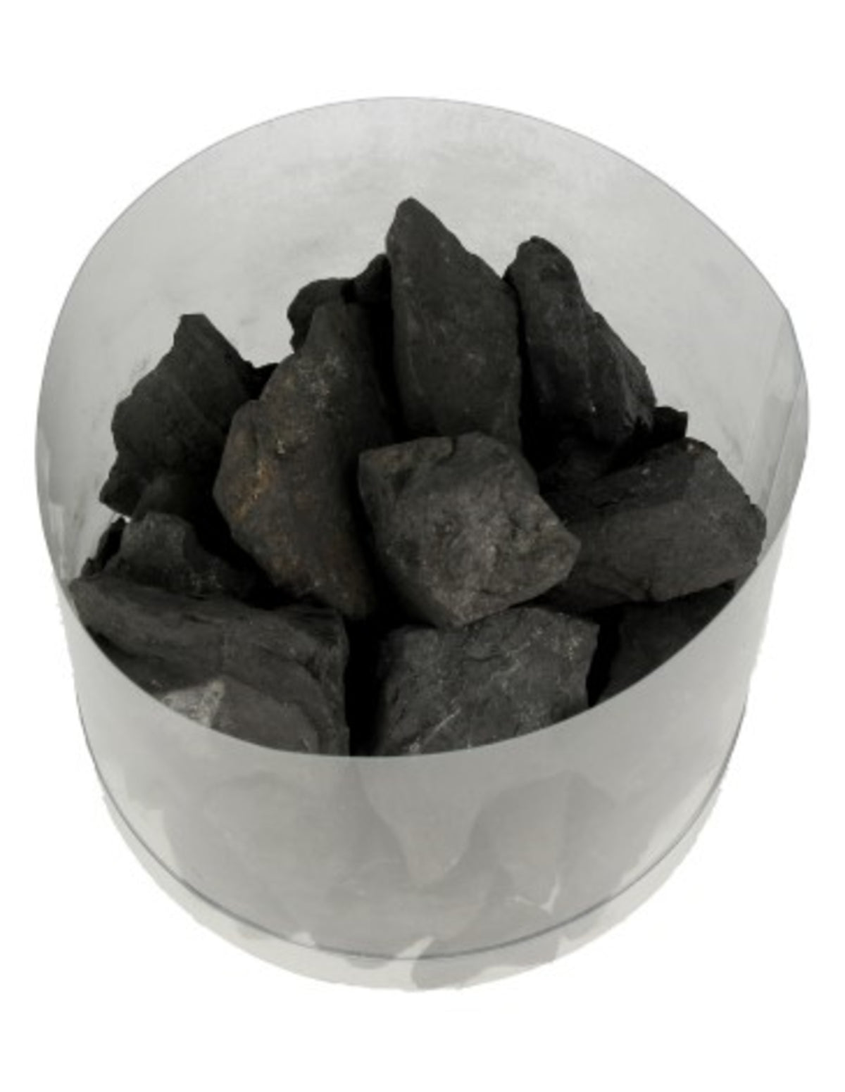 Shungit råa dekorationsstenar, 500 g