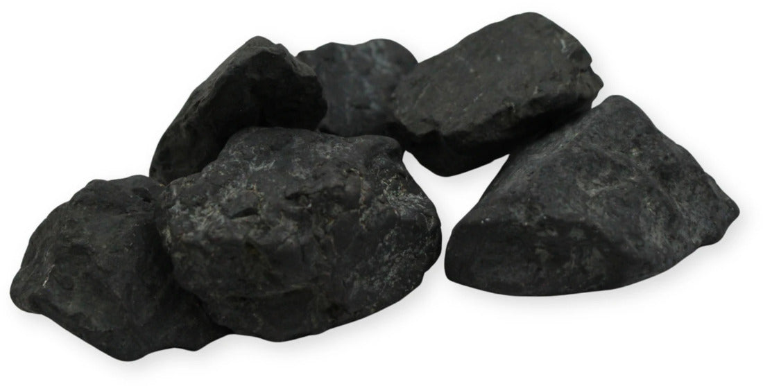 Shungit råa bitar, 2 till 5 cm, 250 g