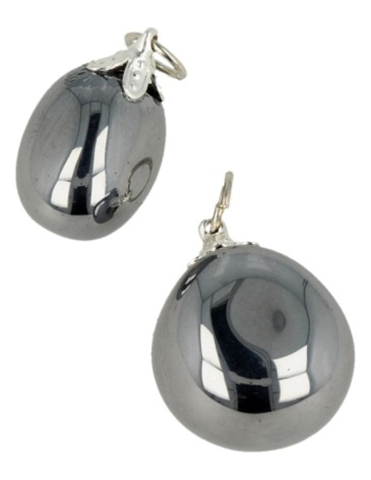 Kisel hänge, silvergrått, 1,5 cm