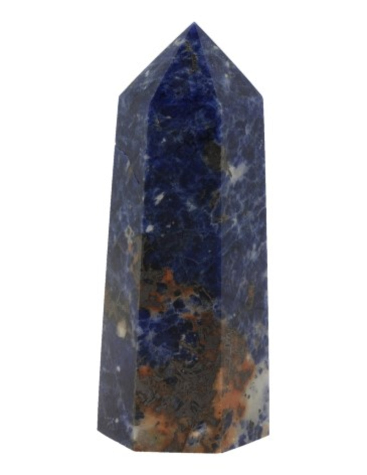 Sodalit spets, 7 till 8 cm (100 till 125 g)