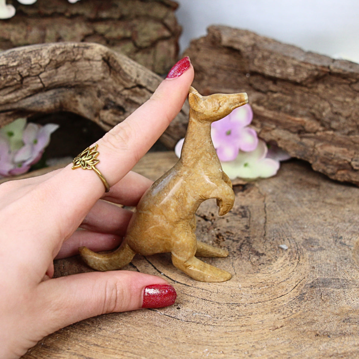 Täljsten känguru, 9,5 cm