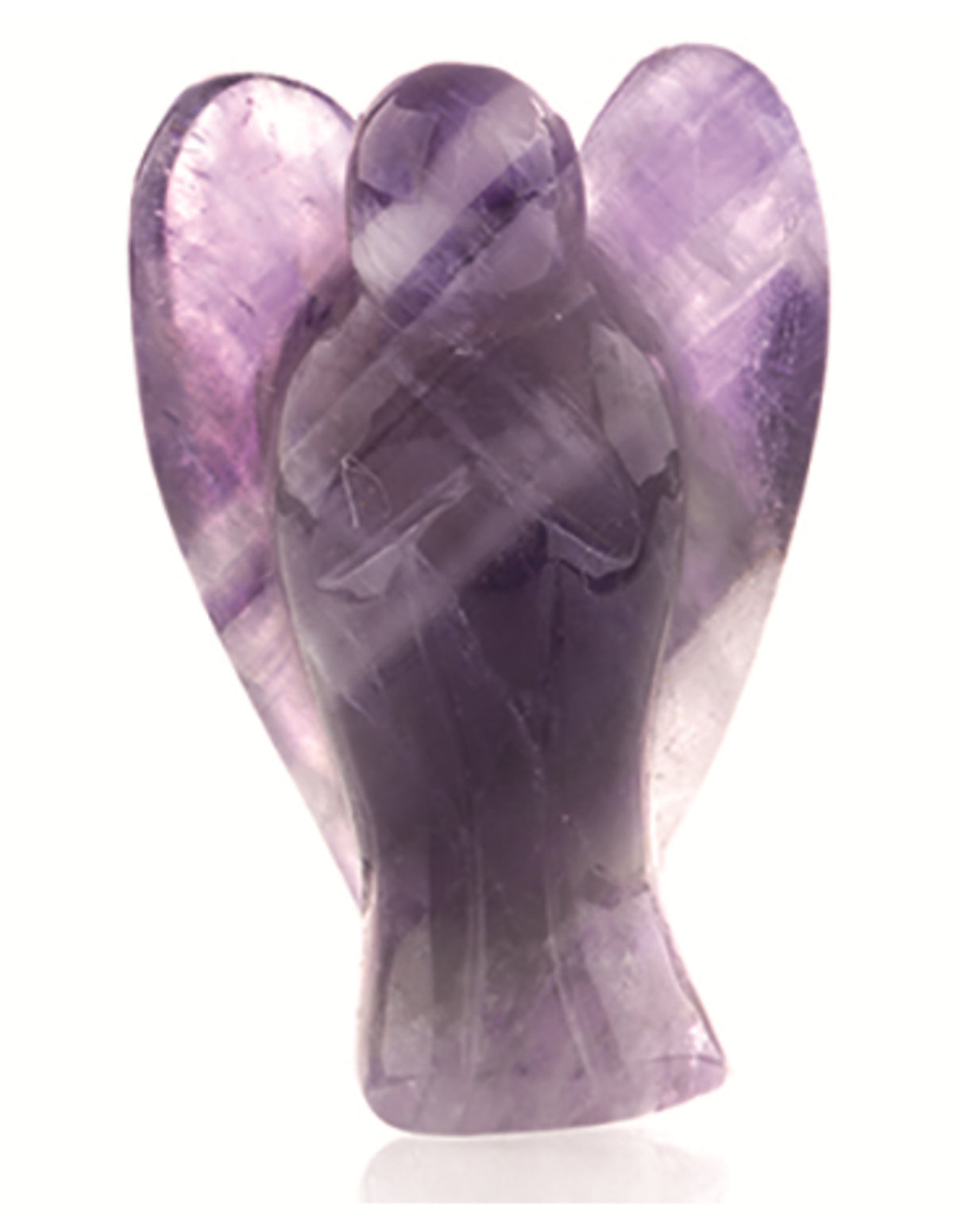 Ametist ängel, stående, 2 cm