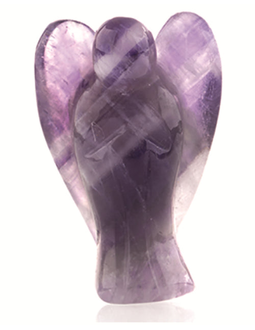 Ametist ängel, stående, 2 cm