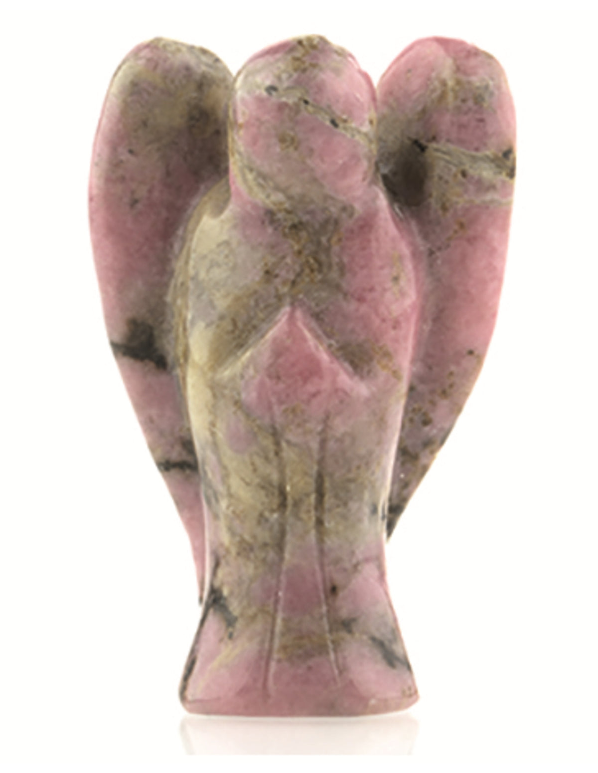 Rodonit ängel, stående, 3,5 cm