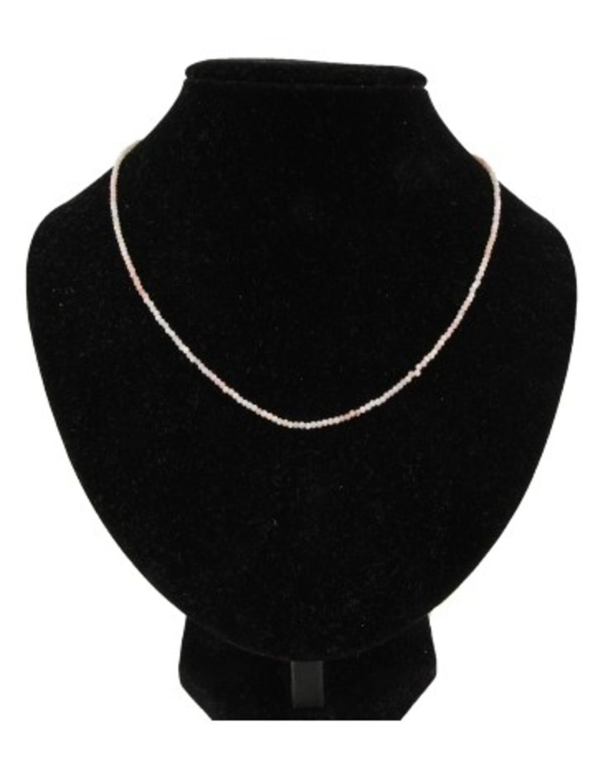 Opal halsband, Summer vibes, rosa Andesopal, 44 cm