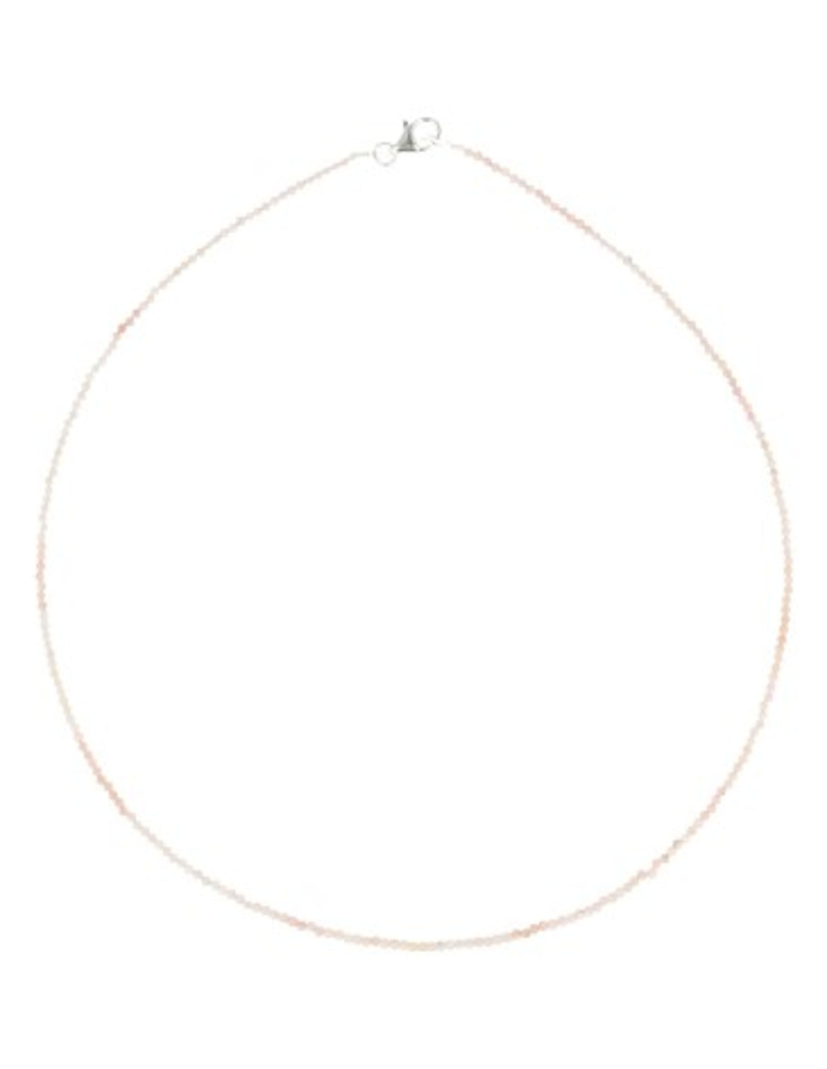 Opal halsband, Summer vibes, rosa Andesopal, 44 cm