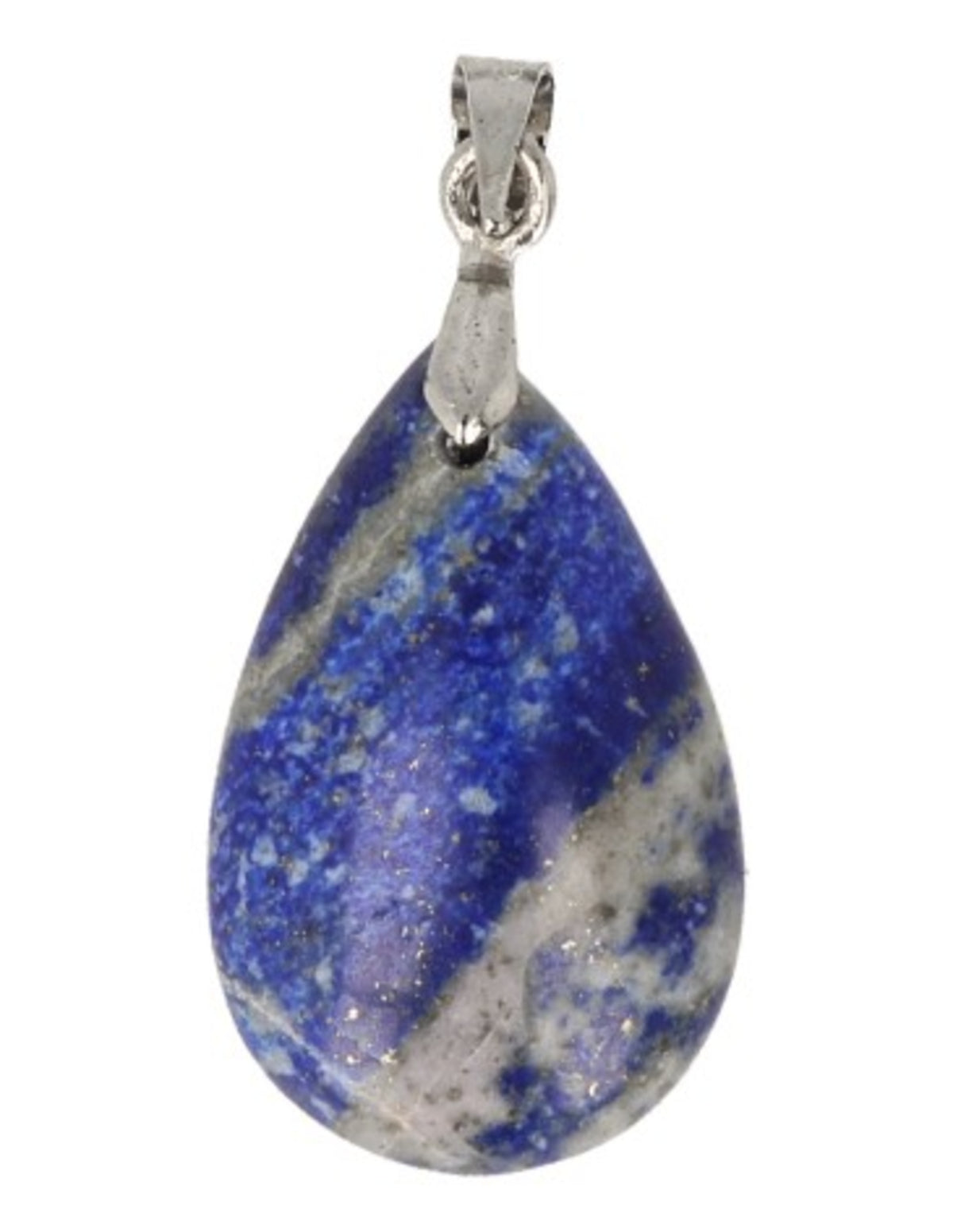 Lapis lazuli hänge, droppform, 2,5 cm