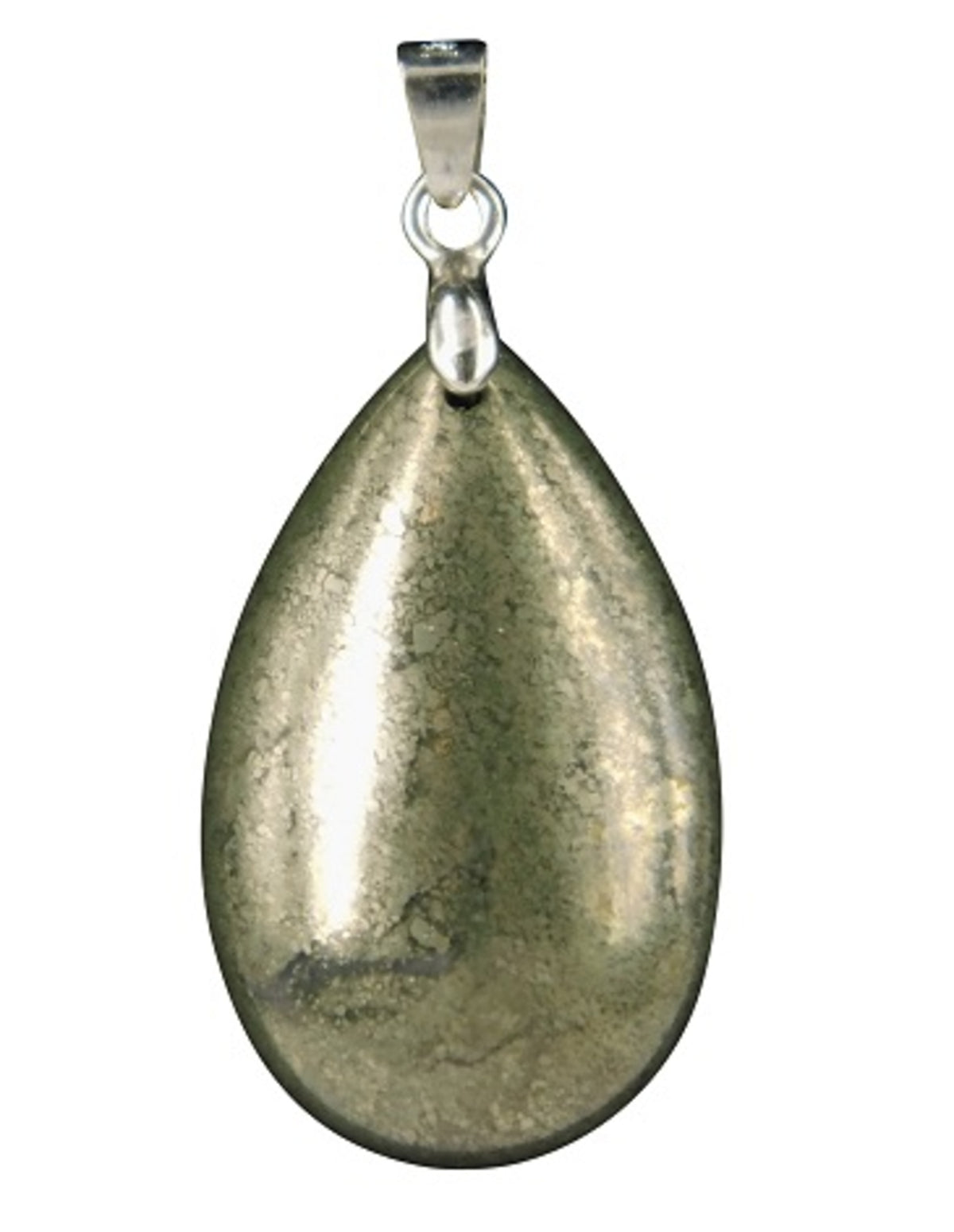 Pyrit hänge, droppe, 2,5 cm