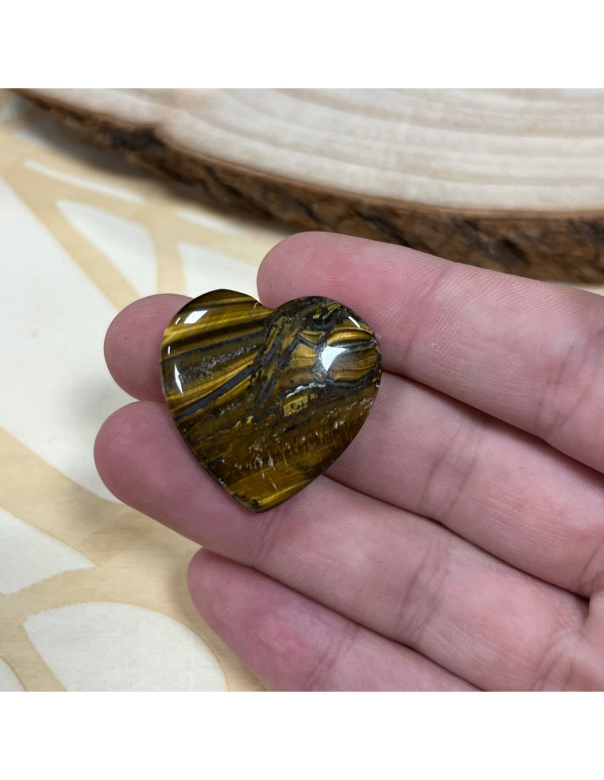 Tigeröga hjärta, 30 mm