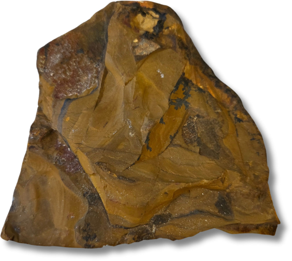 Tigeröga rå kristall, nr 02 (10,5 cm)