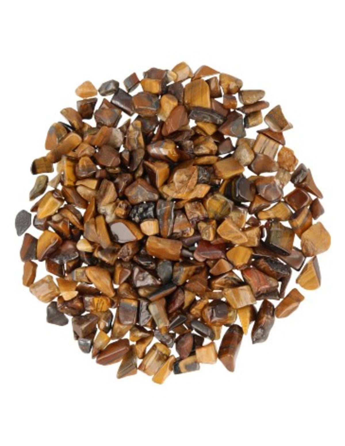 Tigeröga trumlade stenar, från Sydafrika, Per kg, 5 till 10 mm