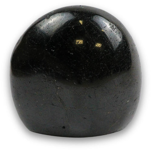 Svart turmalin skulptur, polerad, 50 till 100 g