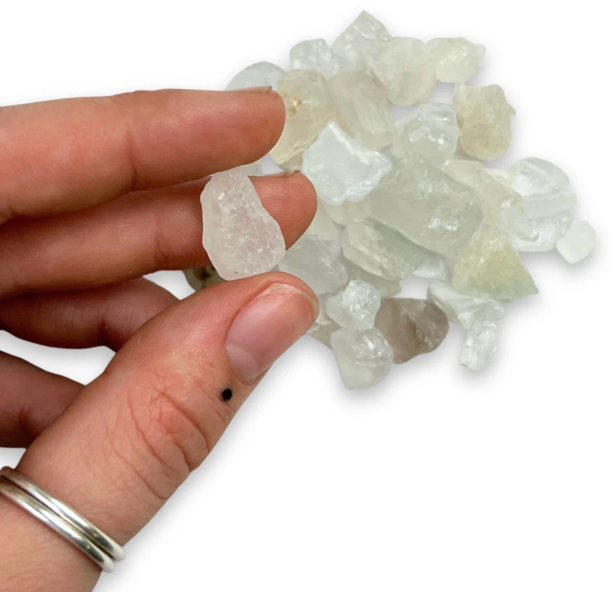 Topas råa bitar, 50 g från Afghanistan