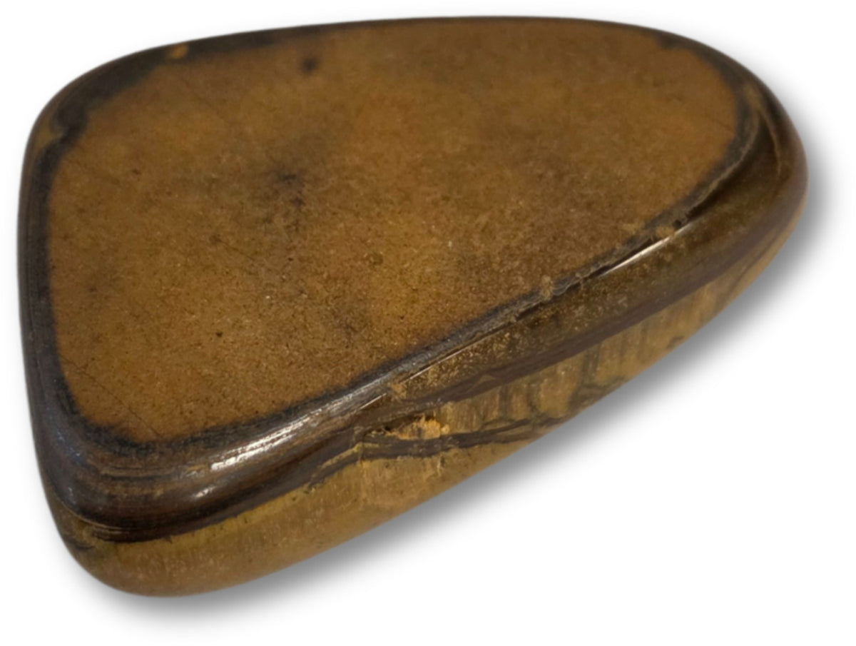 Tigeröga trumlad sten, 5 till 6 cm, Madagaskar
