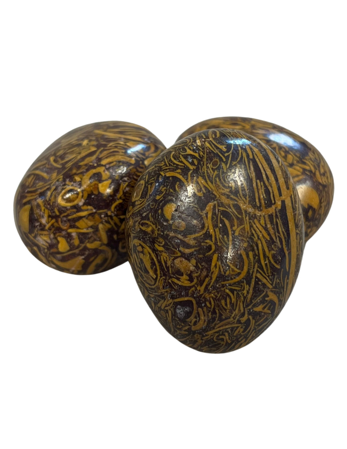Ormskinnsjaspis trumlade stenar, per kg, 2 till 4 cm