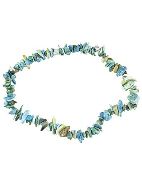 Turkos armband med splitstenar, 5 till 10 mm