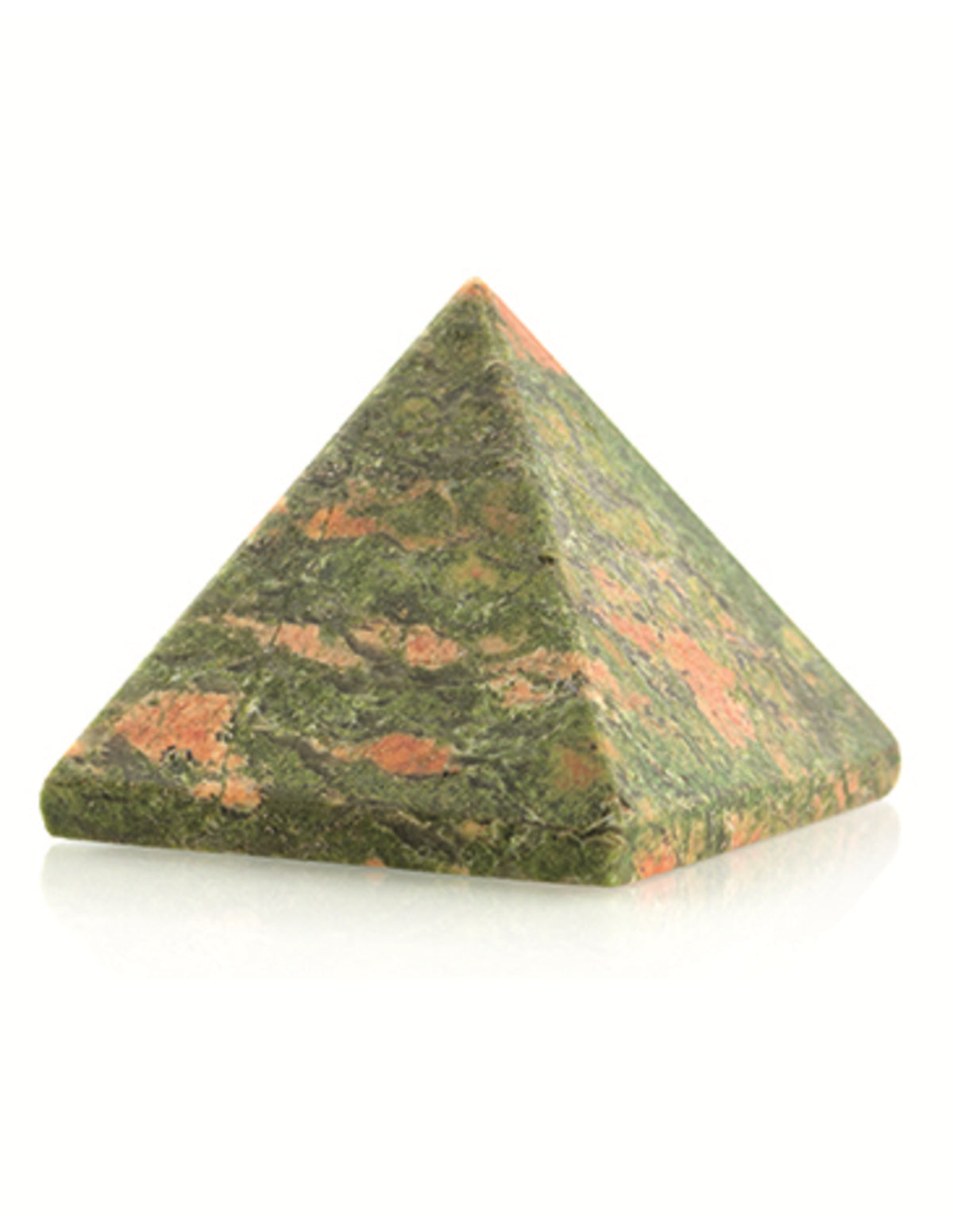 Unakit pyramid, 25 mm, ca 25 g