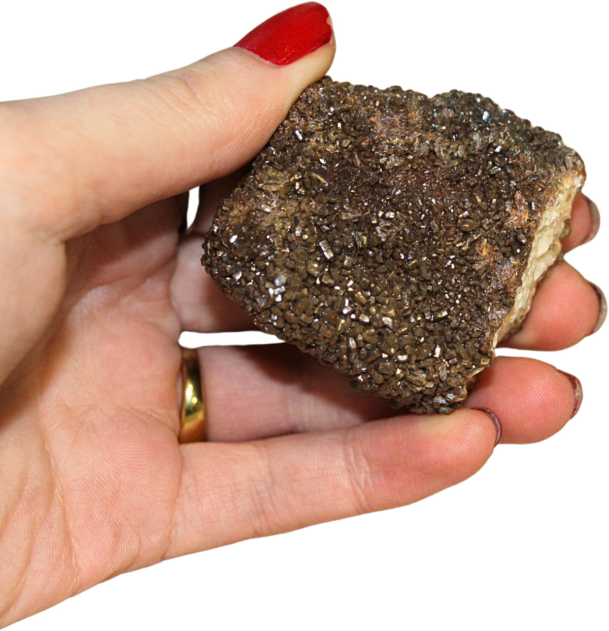 Vanadinit chokladbrun, rå, nr 04 (4,7 cm)