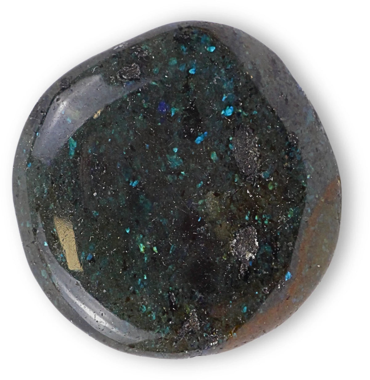 Galaxit ficksten, svart med glitter, 3 till 5 cm