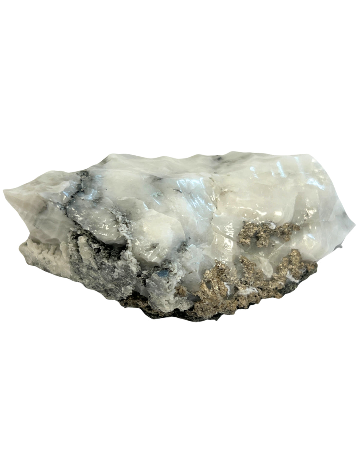 Silver på matrix, rått, nr 04 (8,5 cm)