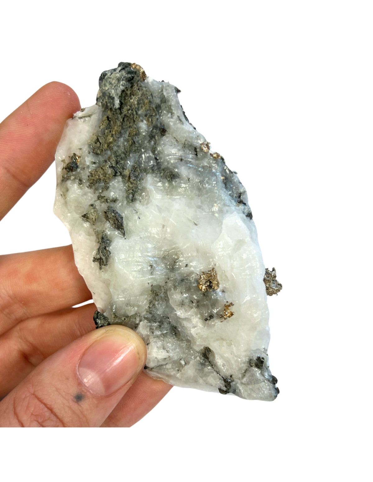 Silver på matrix, rått, nr 06 (9 cm)